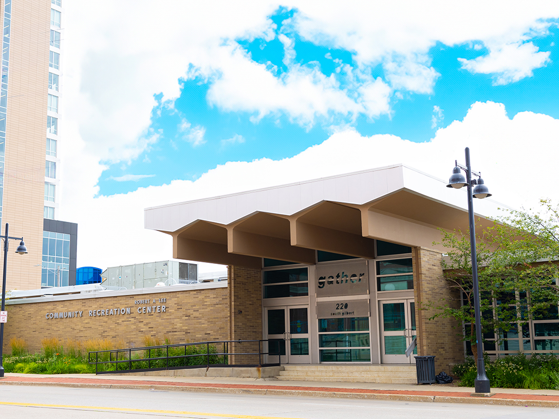 Outside of Robert A. Lee Community Recreation Center