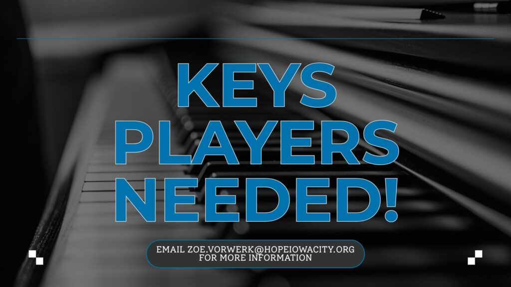 Keys players needed